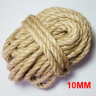 100% Natuurlijke Jute Draad Touw Macrame Cords Voor Decoratie Handgemaakte Diy 10mm