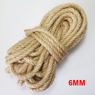 100% Natuurlijke Jute Draad Touw Macrame Cords Voor Decoratie Handgemaakte Diy 6mm