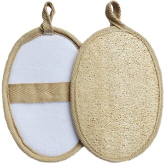 100% Natuurlijke Loofah Spons Exfoliërende Facial Body Scrubbers Pad Loofa Sponzen Borstel Scrub Reiniging Huid Lofa Composteerbaar Scrub