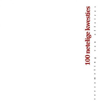 100 Netelige Kwesties - (ISBN:9789463989343)