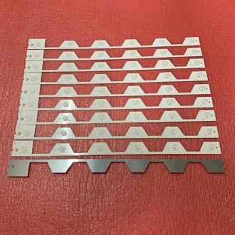 100% New 10pcs/Kit LED strips for THOMSON 55 TV 55UA6406 55UA6406W LV550NDEL 4C LB5506 YH1 4C LB5506 HR1 55HR330M06A1
