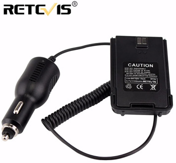100% New Car/Vehicle Charger Battery Eliminator 12V-24V For Retevis RT24 Two Way Radio PMR Rradio Accessories J9123J