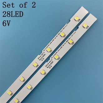 100% New LED Backlight strip 28 lamp for Sam sung 43"TV UE43NU7440 UE43NU7100U UE43NU7020 AOT_43_NU7100F_2X28_3030C BN44-00947A