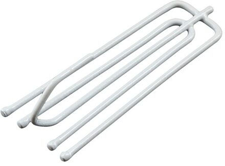 100% Nieuw en Gordijn Haken Wit Duurzaam vier Klauw Gordijn Haak Gordijn Accessoires Metalen Haken 50 STKS Een Lot