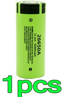 100% Original Battery For 26650A 3.7V 5000mAh High Capacity 26650 Li-ion Rechargeable Battery Goud