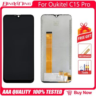 100% Originele 6.088 Inch Touch Screen 1280X600 Lcd Beeldscherm Vervanging Voor Oukitel C15 Pro Android 9.0 Telefoon