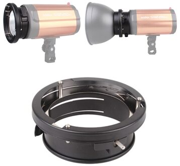 100% Originele Godox Universal mini 98mm flash Mounts Om Bowens Mount Ring Adapters Studio Strobe Godox 160W 250W 300W