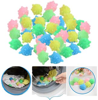 100 Pack Anti-Twininig Was Ballen Herbruikbare Kleren Wassen Bal Voor Wasmachine Huishoudelijke Schoonmaakmiddelen