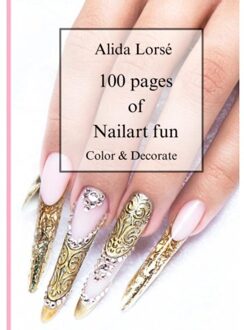 100 Pages Of Nailart Fun - MRDS Coloring Books