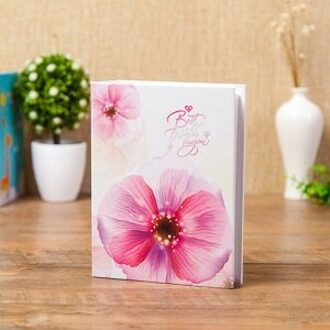 100 Pagina 'S 6 Inch Fotoalbum Foto Opslag Frame Voor Kids Kinderen Scrapbooking Foto Case Fotoalbum Geheugen roze