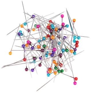 100 Pcs 37 Mm Parel Naald Ronde Hoofd Kleding Pin Naaien Pinnen Diy Decoratie Ambachten Naaien Accessoires Naaien Naalden MULTI