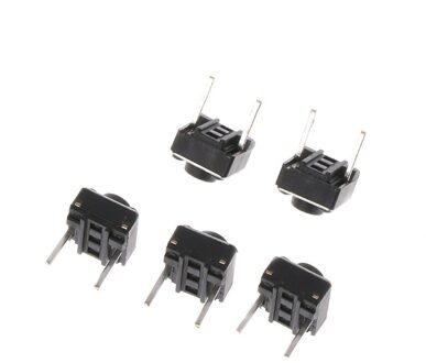 & 100 Pcs 6X6X5Mm 2 Pin Micro Kortstondige Drukknop Tactile Switch augustus 8
