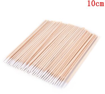 100 Pcs 7.5Cm/10Cm Wattenstaafje Gezondheid Make-Up Cosmetica Oor Schoon Wattenstaafje Buds Tip Voor medische Hout Katoen Hoofd Wattenstaafje 2