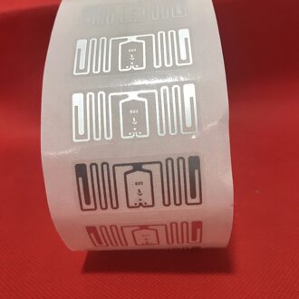 100 pcs 860-960 MHZ E53 sticker M5 chip nat tag Rfid elektronische label Inlay met adhesive tag Impinj monza M5 natte Inlay
