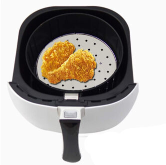 100 Pcs Bakpapier Bakpapier Non-stick Steamer Papier Lucht Friteuse Pad Papier Voor Home Restaurant Keuken accessoires 7 duim