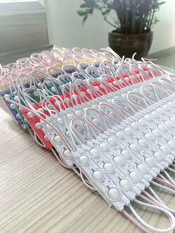 100 Pcs DC12V 3 Led Module Injectie Waterdichte IP67 Decoratieve 5730 Hard Strip Bar Light Lamp Wit Rood Groen Blauw