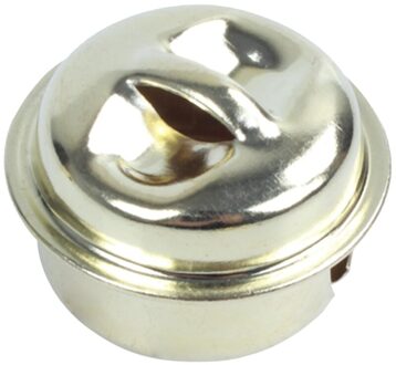 100 Pcs Ijzer Kerst Jingle Bells Hanger Charms Diy Ambachten Ronde Bell Goud