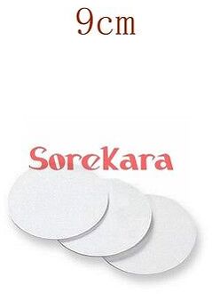 100 Pcs Kwantitatieve Filter Papier 9 Cm Hoge Snelheid Lab Filtratie