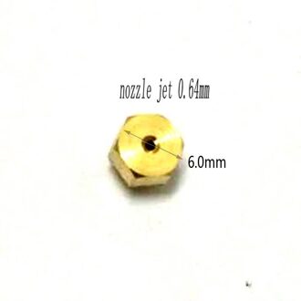 100 Pcs M5 * 0.75 0.64Mm Lpg Gas Boiler Accessoires Vloeistof En Aardgas Boiler Mondstuk Jet