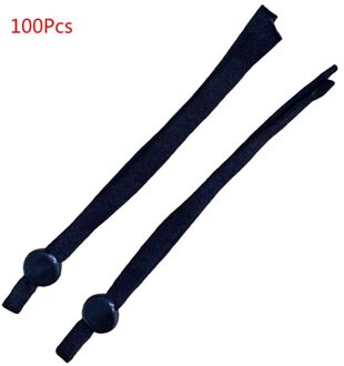 100 Pcs Masker Naaien Elastische Band Koord Met Verstelbare Gesp Stretchy Masker Oorhaakje Lanyard Oorbeschermer Touw Diy Maken Levert ATHET