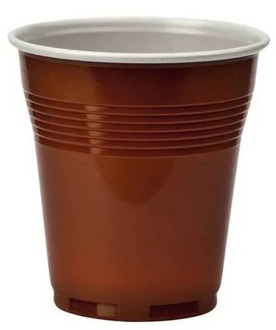 100 pcs of 166cc Aristea Bicolor plastic cup