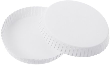 100 Pcs Papier Drinkbeker Covers Stapelbare Beker Deksels Stofdicht Koffie Mok Caps