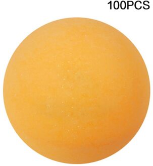 100 Pcs Ping Pong Ballen Dia. 40 Mm Tafeltennis Ballen Abs Bal Training Sport geel