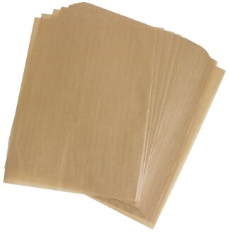 100 Pcs Virgin Houtpulp Papier Bakken Lakens, 12X16 Inch Non-stick Voorgesneden Bakken Perkament, perfect Voor Bakken Grillen Air Fr