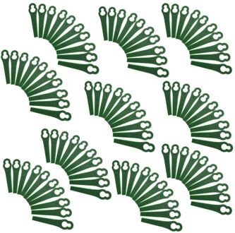 100 Plastic Grasmaaier Strimmer Trimmer Blade Groen Voor ART23 Accutrim