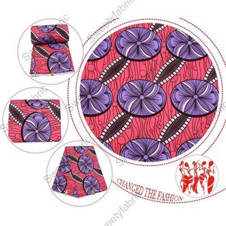 100% Polyester Afrikaanse Stof Wax Sunbelt Gedrukt Nederlands Pagne Holland Voor Diy Bed Jurk Gordijnen Tafel Ankara zwart