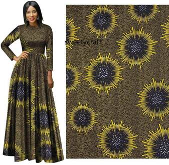 100% Polyester Afrikaanse Stof Wax Vuurwerk Nederland Pagne Holland Naaien Feestjurk Tas Ankara Doek