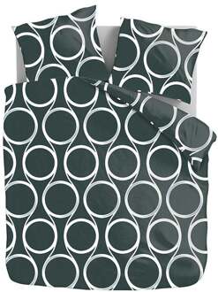 100% Polyester - Dekbedovertrekset - Rings - Zydanten Swisstech - 140x200/220 + 1*60x70 cm