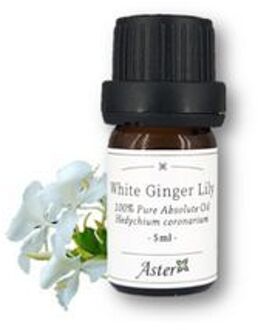 100% Pure Absolute Oil White Ginger Lily Hedychium Coronarium 5ml