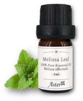 100% Pure Essential Oil Melissa Leaf Melissa Officinalis 5ml