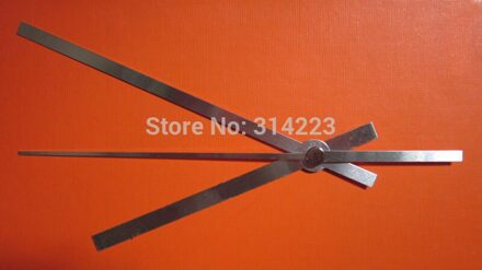 100 Quartz Klok Beweging voor Klok Mechanisme Reparatie DIY klok onderdelen accessoires Zilveren klok handen bz005-1