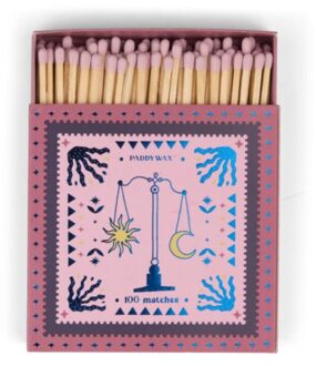 100 roze lucifers - balance