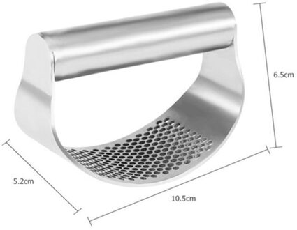 100% Rvs Knoflookpers Rocker Knoflook Rocker Crusher Knoflook Chopper Mincer Druk Keuken Knoflook Stamper Keuken Gereedschap type2
