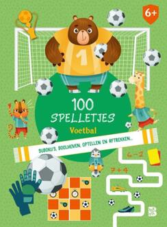 100 Spelletjes Voetbal / 6+ - 100 Spelletjes