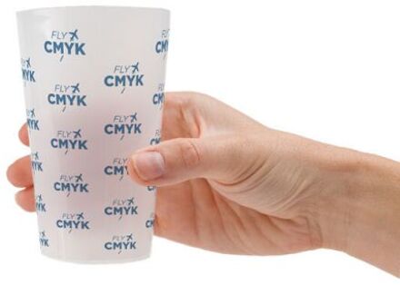 100 st. Hardcups bedrukken in full color (100 st) drukken