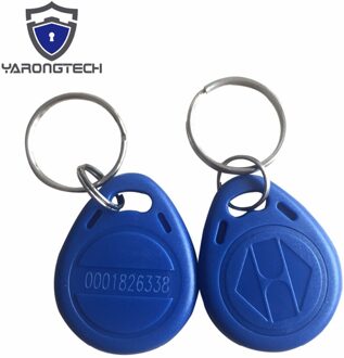 100 st RFID 125 khz TK4100 Proximity ID Token/Tag/Key/Keyfobs Compatibel voor EM4100