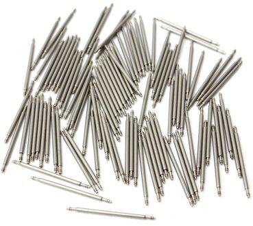 100 stks 20mm Rvs Horloge voor Band Spring Bars Met Strap Link Pins Remover Uitstekende