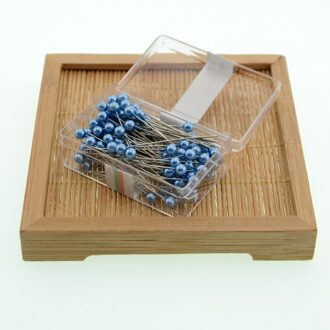 100 Stks/doos Veiligheid Naaien Pinnen Parel Hoofd Spelden Naalden Stitch Diy Craft Wedding Corsage Naaien Gereedschap Multi Kleur 6