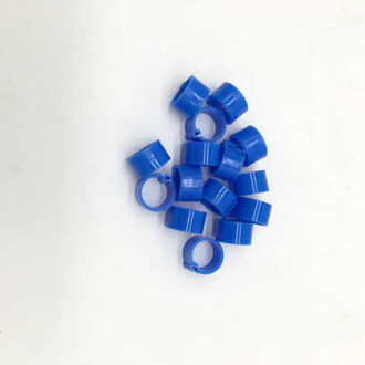 100 Stks Duiven Ringen 8mm Bajonet Identificatie Ring Opening Duif Ring Kleur Duif Voetring Duif Levert Vogel Apparaten blauw