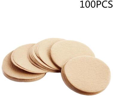 100 Stks/pak Moka Pot Filterpapier Koffie Filter Papier 6Cm Lengte Voor Espresso Koffiezetapparaat Druppelaar Koffie Filters Gereedschap