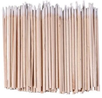 100 Stks/pak Wattenstaafjes Cleaning Tools Voor Iphone Opladen Poort Hoofdtelefoon Gat Cleaner Telefoon Reparatie Tools