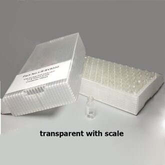100 Stks/partij 1.5Ml/2Ml Schroef Liquid Chromatography Glas Sample Fles Hplc Autosampler Headspace Flesjes transparant A