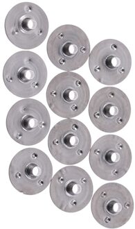 100 Stks/partij 12.5*2.5Mm Waxed Kaars Lont Metalen Sustainers Kaarsen Houders Nuttig Tool Gereedschap