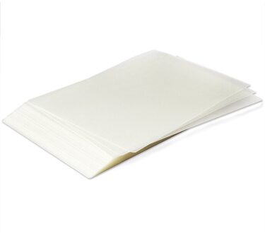 100 Stks/partij 60 Mic A4 Thermische Lamineren Film Huisdier Voor Foto/Bestanden/Card/Foto Lamineren Roll koude Packs Laminator Papier