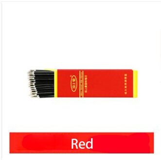 100 Stks/partij Druk Balpen Vullingen Blue & Black & Red Inkt Multicolor Balpennen Refill School Kantoorbenodigdheden Supplies rood