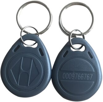 100 Stks/partij EM4100 125Khz Abs Waterdichte Rfid Tag Voor Deur Toegangscontrole Grijs